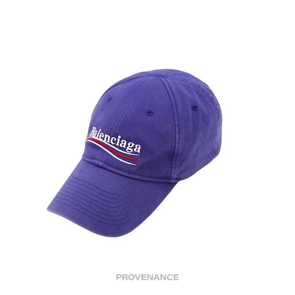 🔴 Balenciaga Political Campaign Cap Hat - Washed Blue - Picture 2 of 10